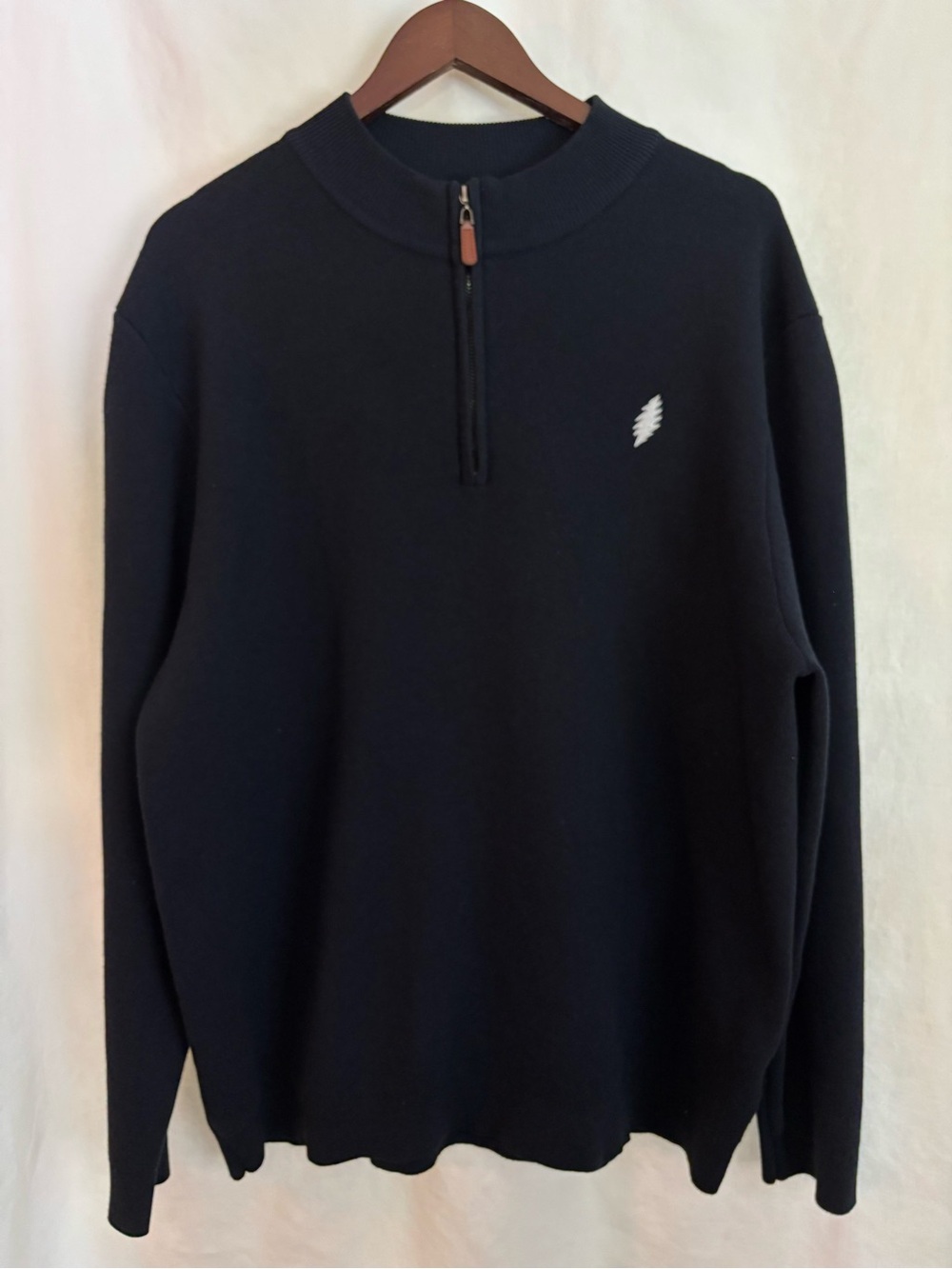 Sec 119 Grateful Dead Zip Sweater Navy size 2XL